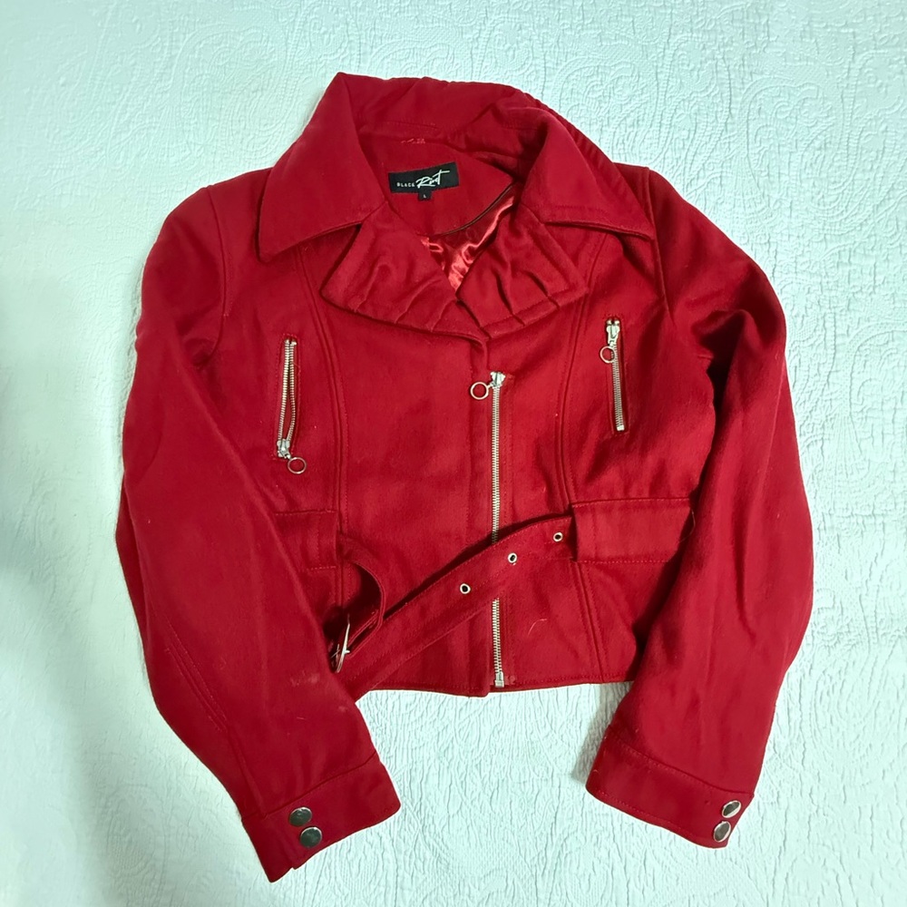 ‼️ 2 for $50! Black Rivet Women's Crimson Res Jacket